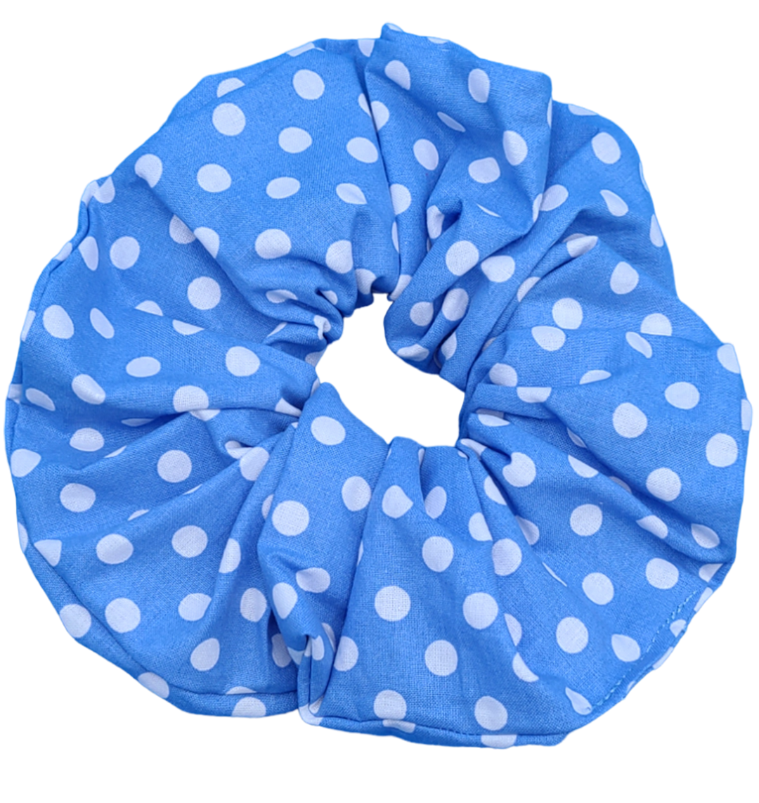 Sky Dots - XL Scrunchie - 100% Cotton - Limited Edition