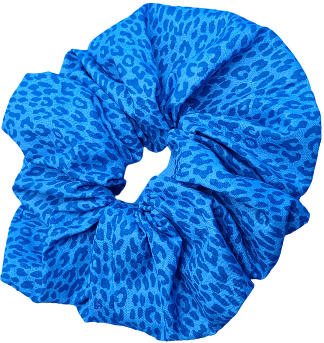 Wild Lapis - XL Scrunchie - 100% Cotton - Limited Edition