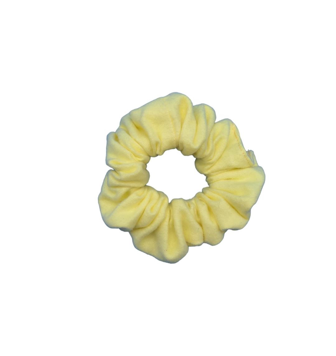 Sunny Dazzle - Medium Scrunchie - 100% Cotton