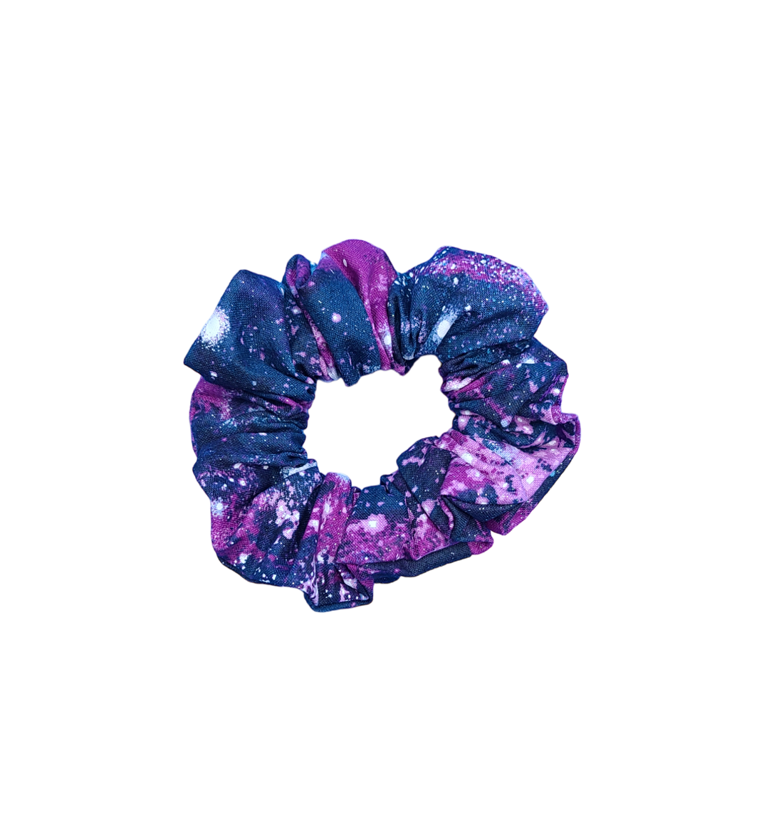 Cosmic Sparkle - Medium Scrunchie - 100% Cotton - Limited Edition