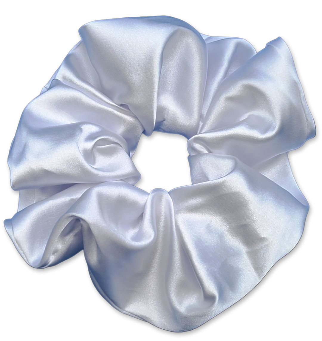 Silken Snow - XL Scrunchie - Satin - Season 3