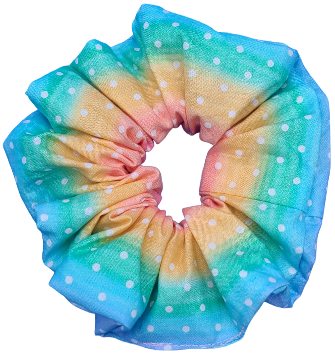 Dotted Shay - XL Scrunchie - 100% Cotton