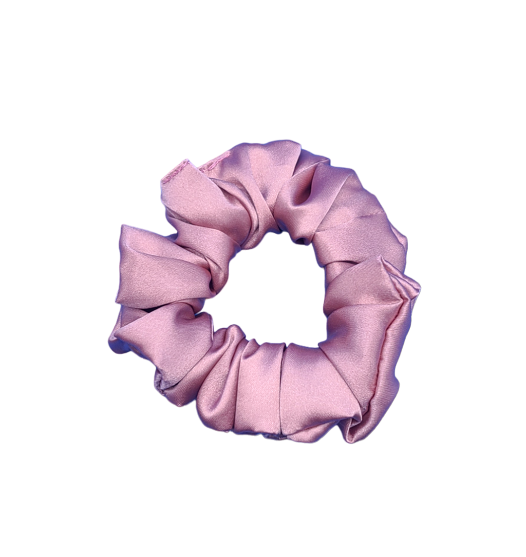Blush Brilliance - Medium Scrunchie - Satin - Season 3