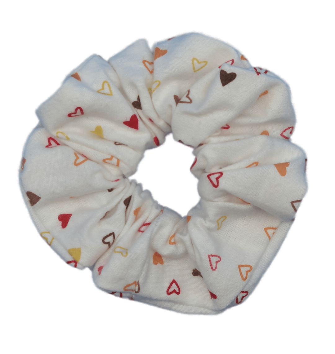 Cherished Charms - Large Scrunchie - 100% Cotton