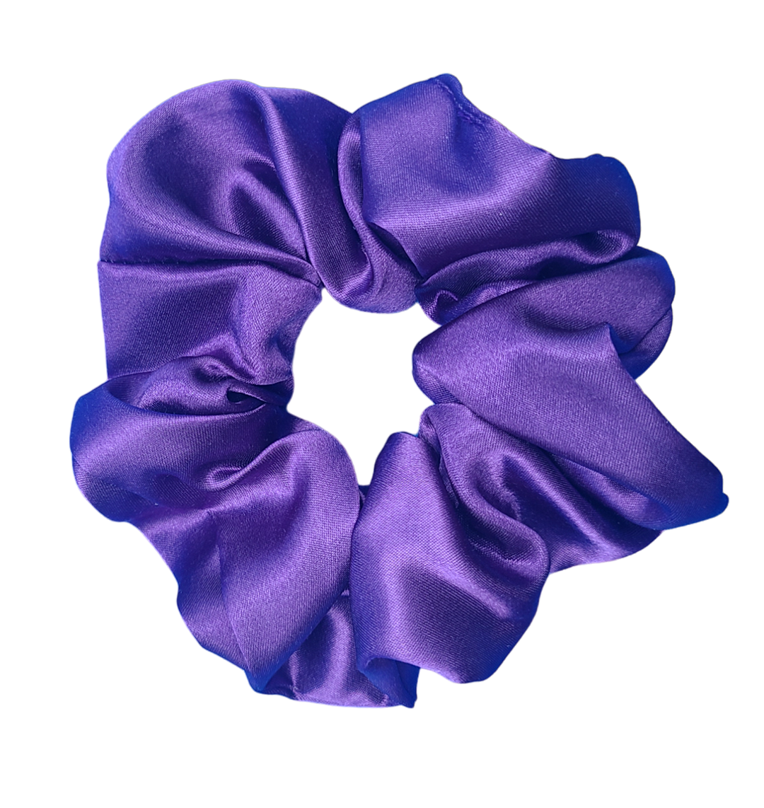 Plum Prestige - Large Scrunchie - Satin - Season 3