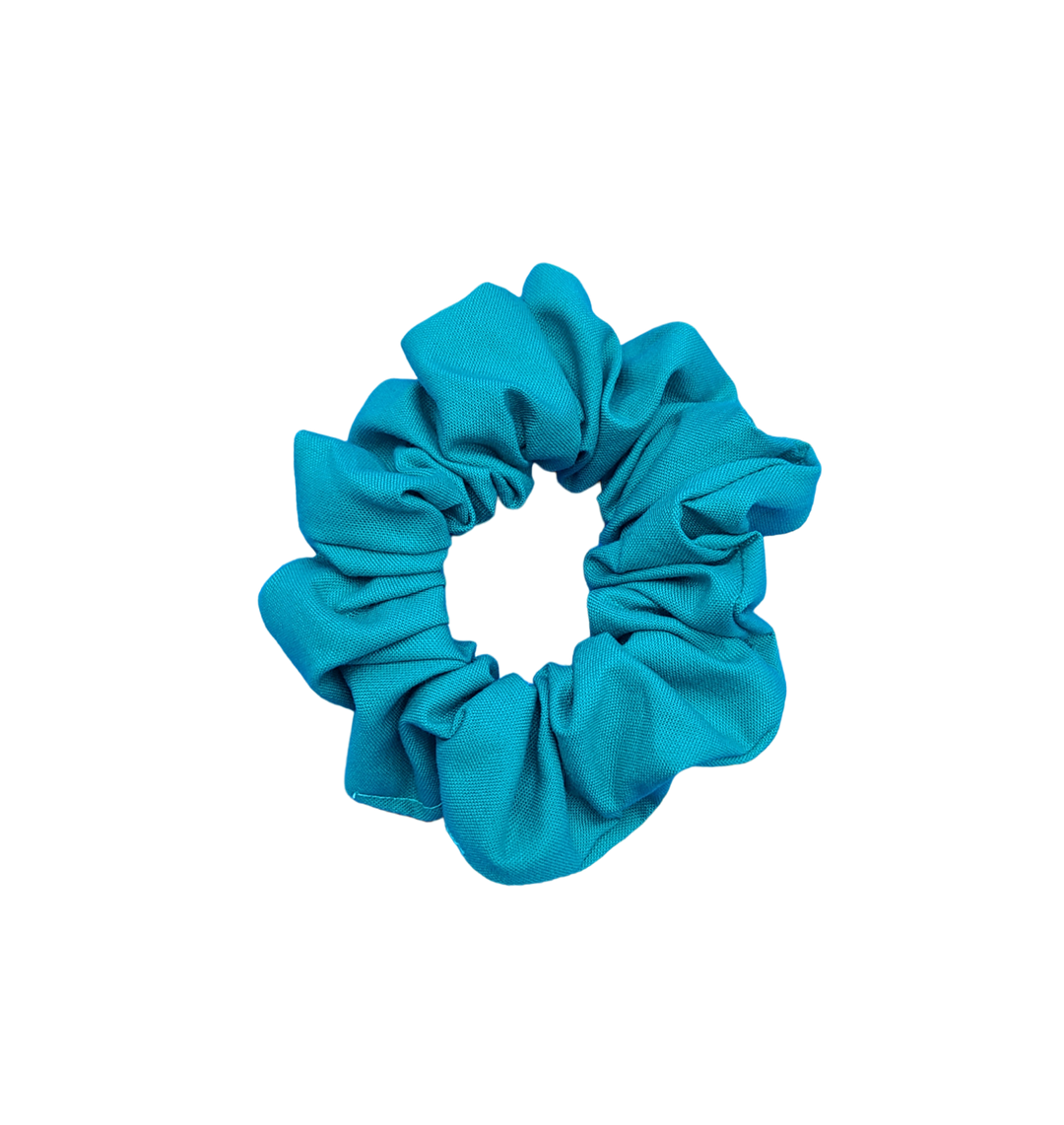 Majestic Peacock - Medium Scrunchie - 100% Cotton - Limited Edition