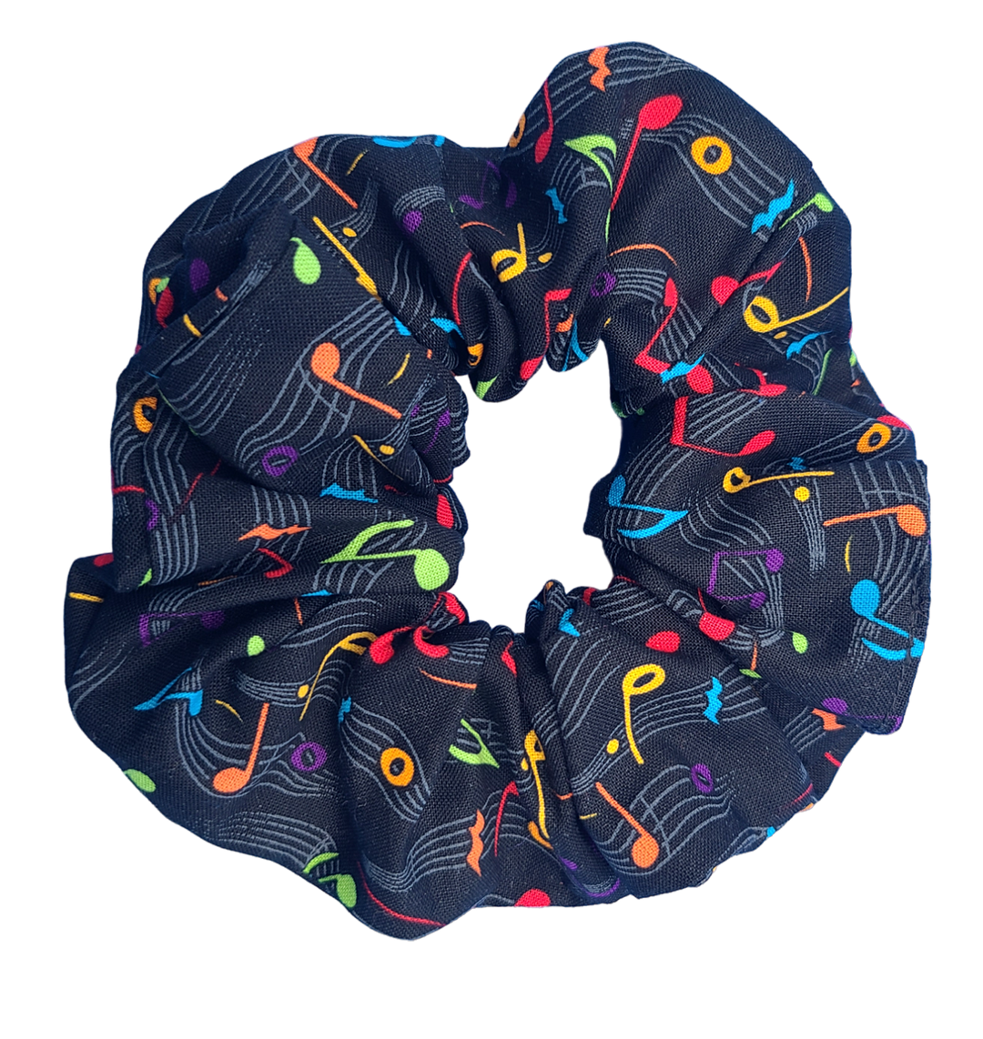 Melodic Spectrum - Large Scrunchie - 100% Cotton - Limited Edition