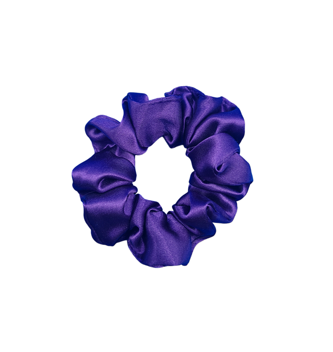 Plum Prestige - Medium Scrunchie - Satin - Season 3
