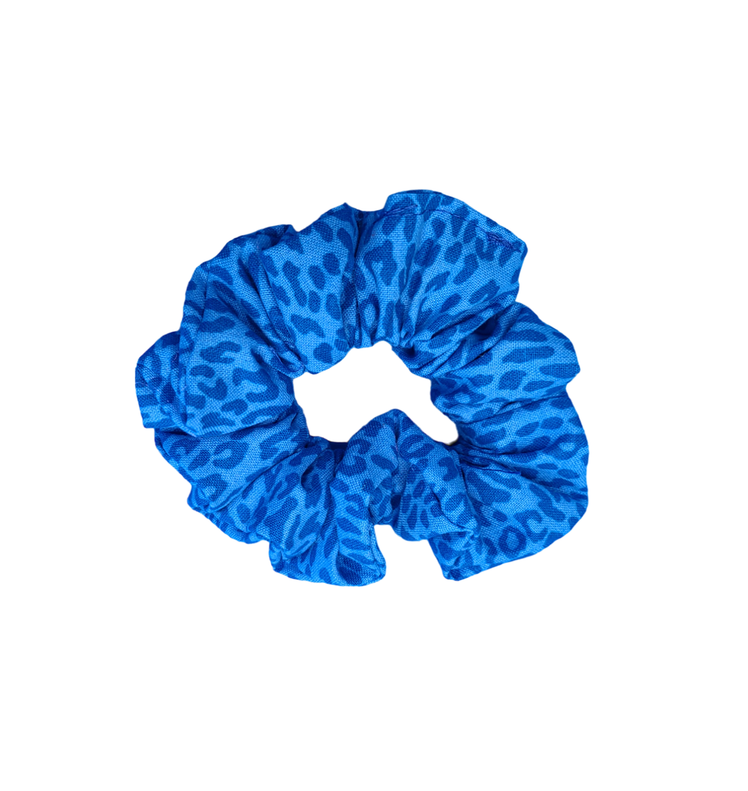 Wild Lapis - Medium Scrunchie - 100% Cotton - Limited Edition